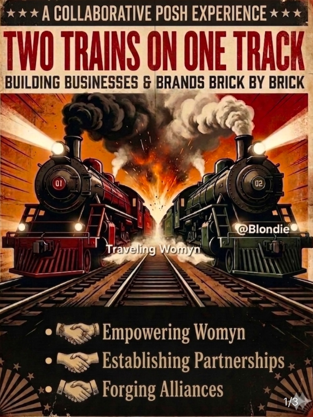 Two trains on one track 🚊 ⭐️